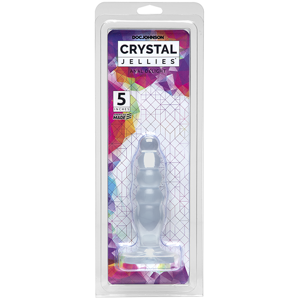 Crystal Jellies 5.5" Anal Starter - Clear