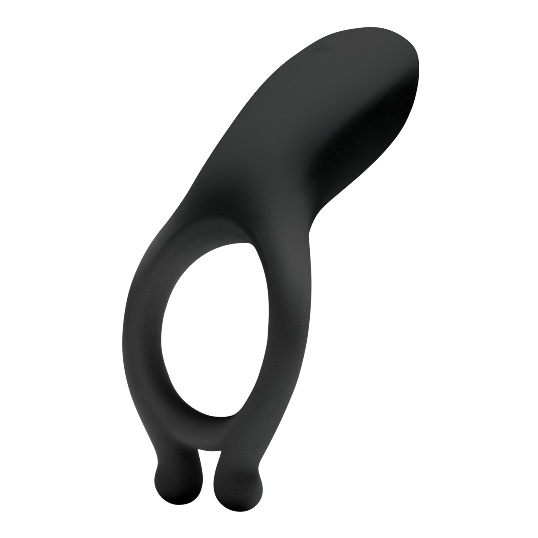 OptiMALE Rechargeable Vibrating C-Ring - Black - Thorn & Feather Sex Toy Canada