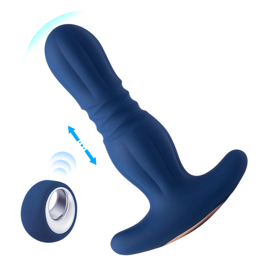 AGAS Thrusting Butt Plug with Remote Control