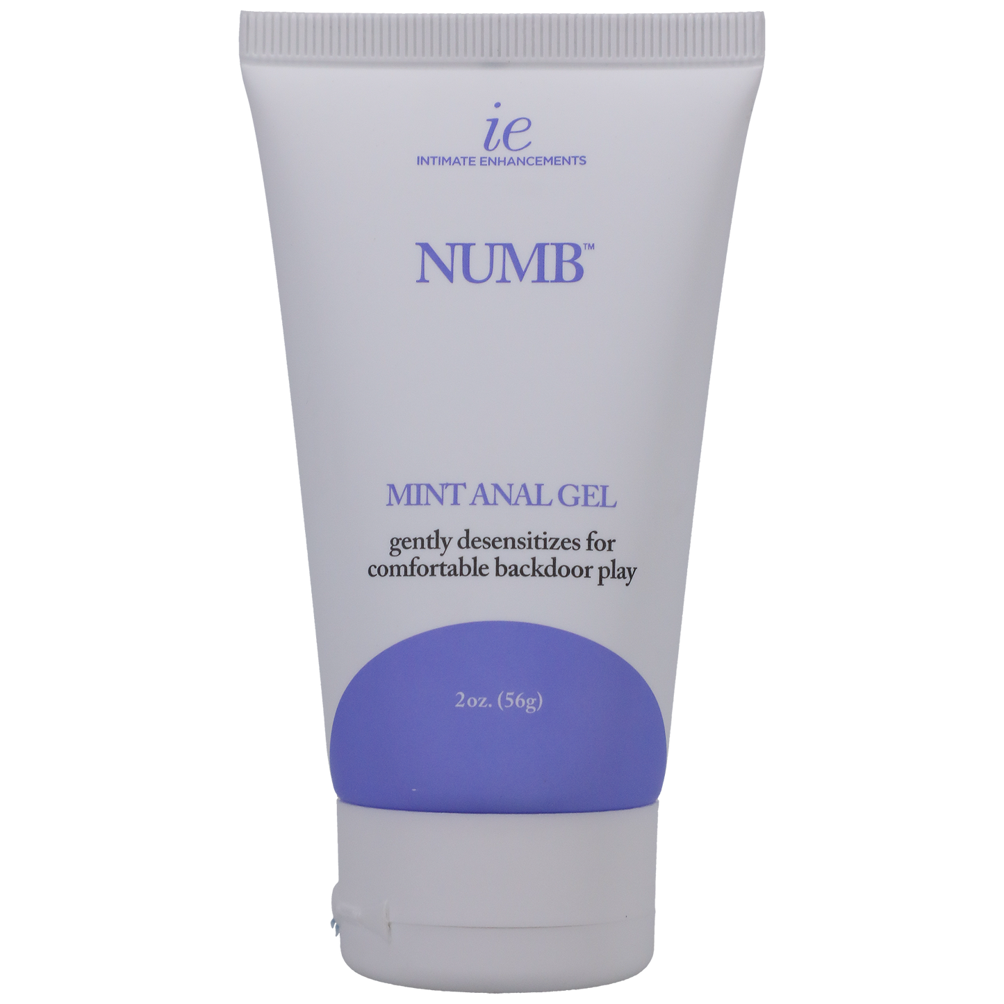 Intimate Enhancements Numb Anal Gel - Mint, 2 oz. - Thorn & Feather Sex Toy Canada