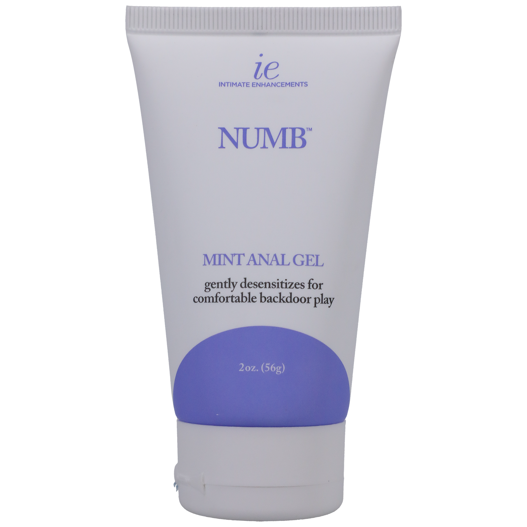 Intimate Enhancements Numb Anal Gel - Mint, 2 oz. - Thorn & Feather Sex Toy Canada