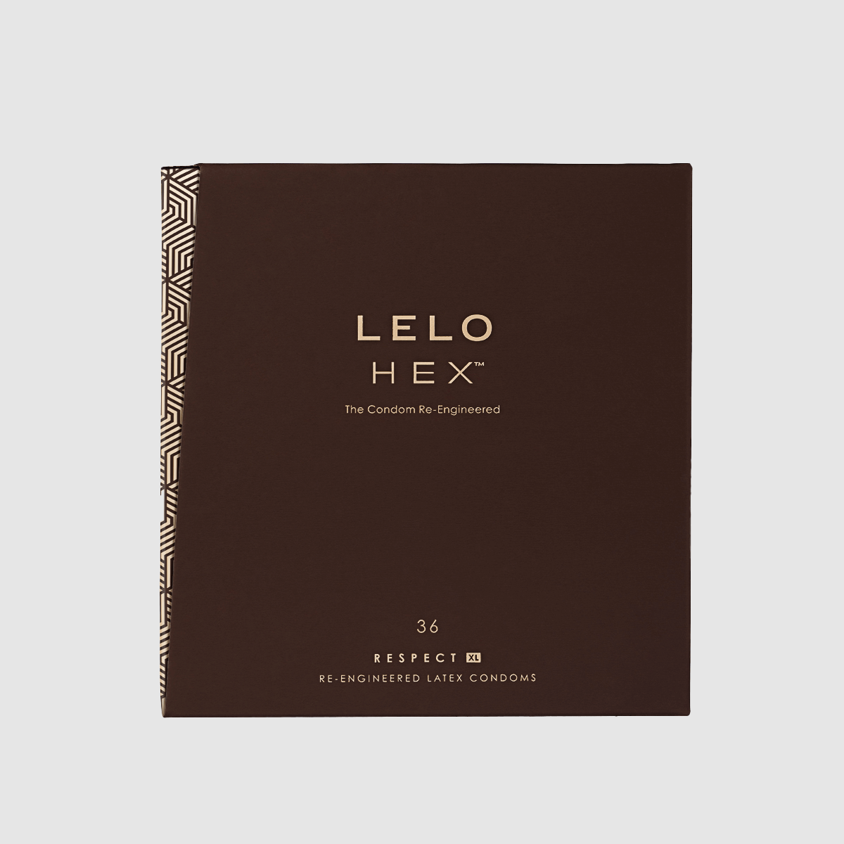 Lelo HEX Respect XL Condoms - 36 Pack - Thorn & Feather Sex Toy Canada