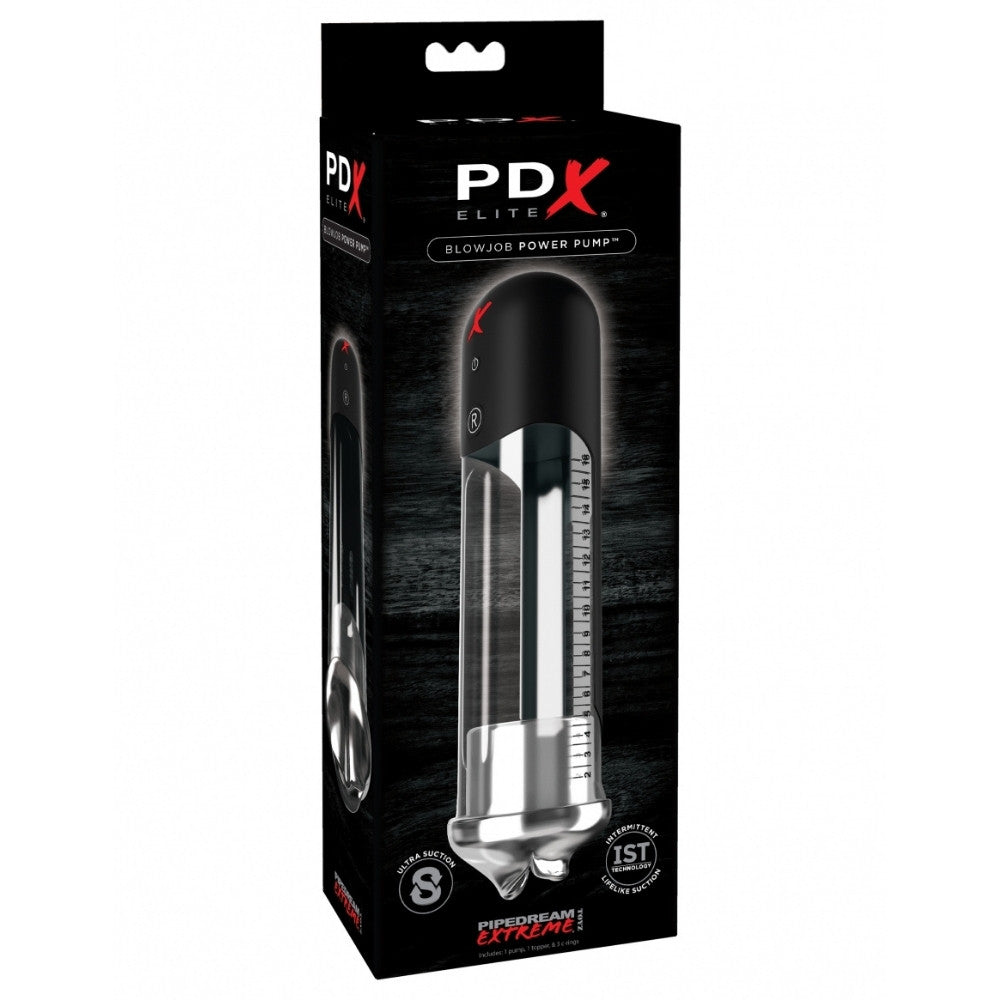 PDX Elite Blowjob Power Pump - Thorn & Feather Sex Toy Canada