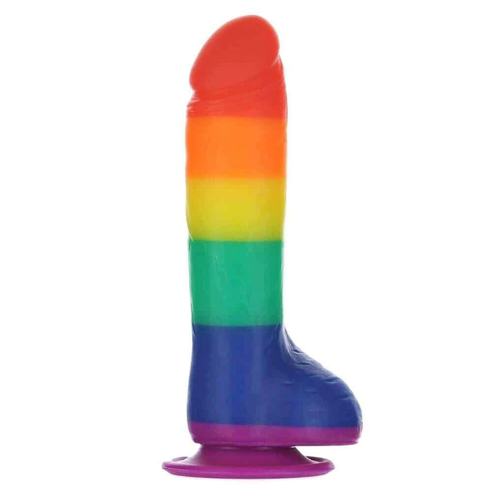 Addiction Justin 8" Dildo With Balls - Thorn & Feather Sex Toy Canada