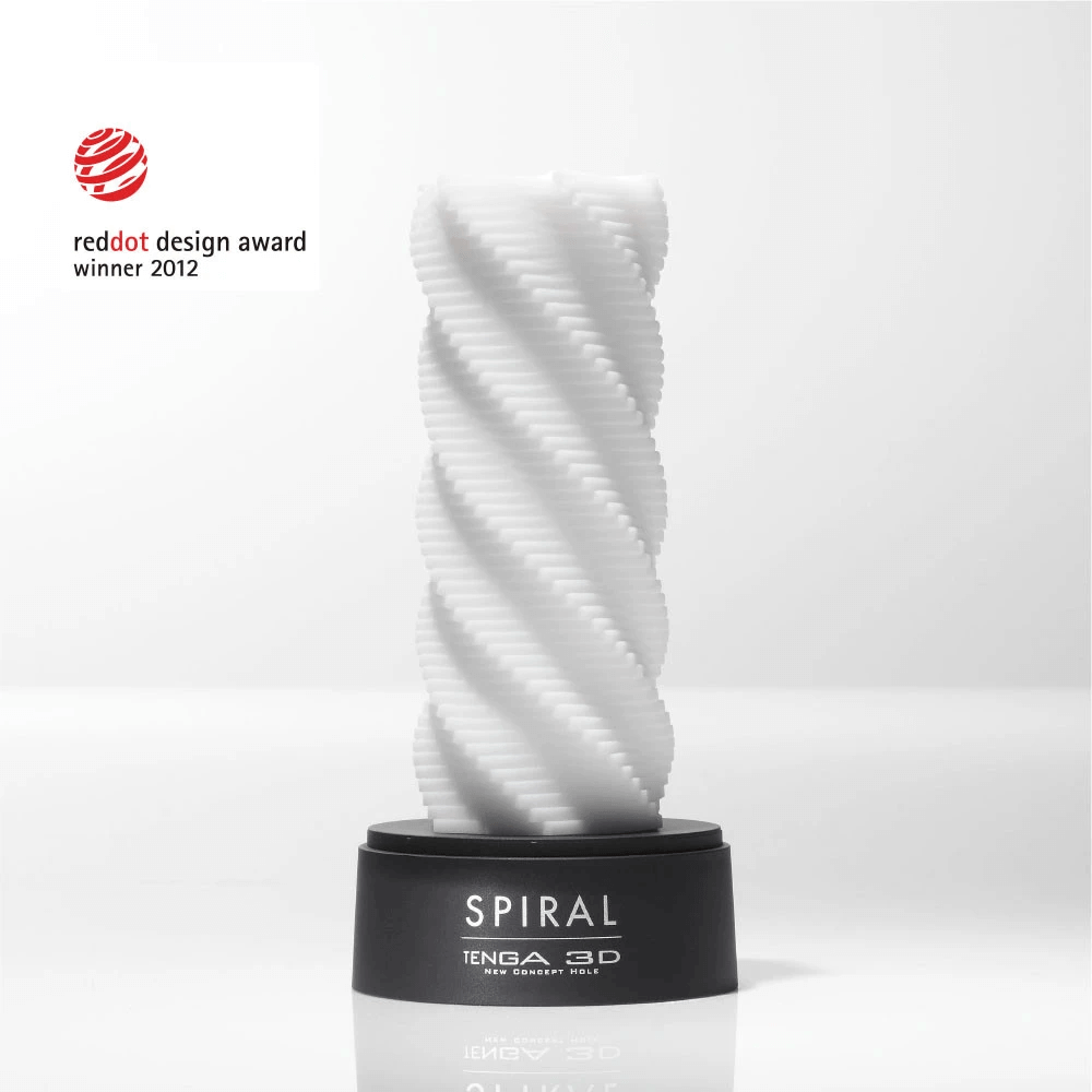 Tenga 3D Male Masturbation Sleeve - Spiral - Thorn & Feather Sex Toy Canada