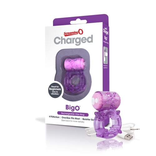 Screaming O - Charged Big O -Purple - Thorn & Feather Sex Toy Canada