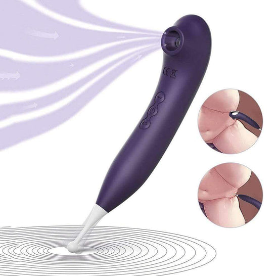 Tracy's Dog Clitoral Orgasm Pen Purple - Little Sucker - Thorn & Feather Sex Toy Canada