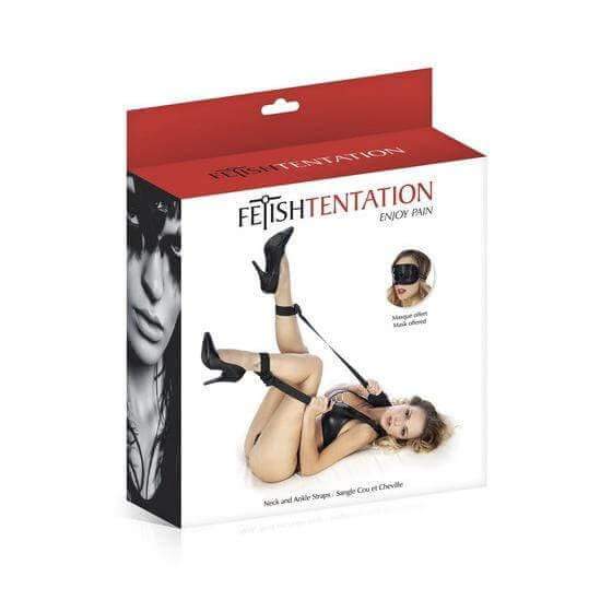 Neck and Ankle Straps - Thorn & Feather Sex Toy Canada