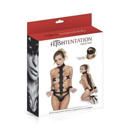 Harness Straps for Neck and Wrists - Thorn & Feather Sex Toy Canada