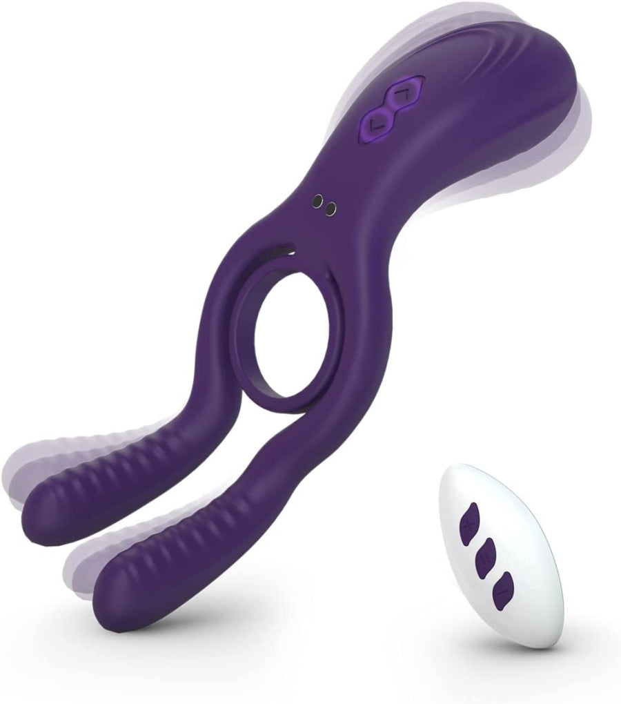 Penis Rings Rabbit Vibrator - Thorn & Feather Sex Toy Canada