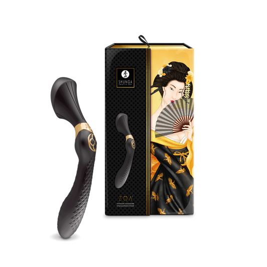 Shunga ZOA Intimate Massager - Thorn & Feather Sex Toy Canada
