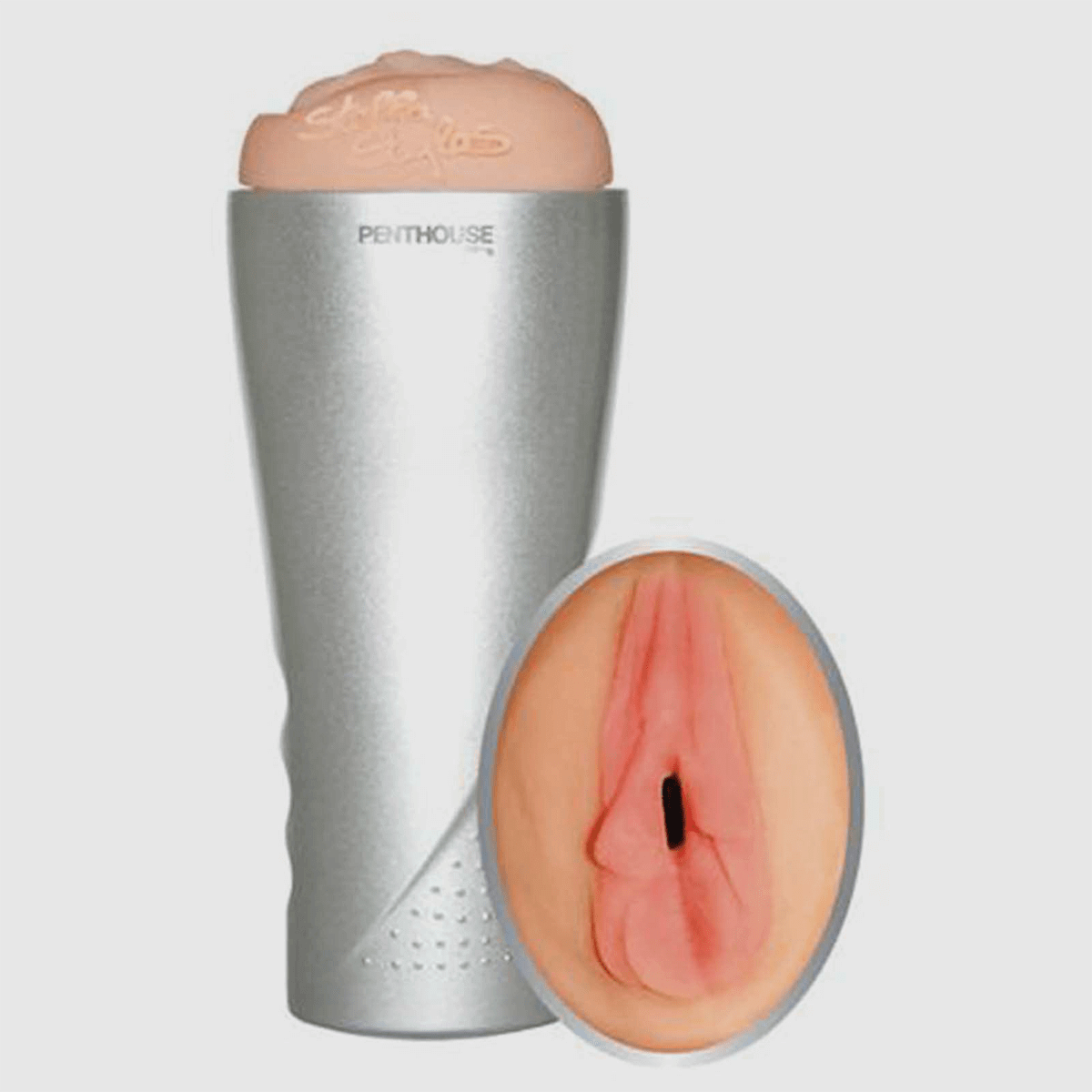 Penthouse Deluxe Vibrating CyberSkin Stroker - Stella - Thorn & Feather Sex Toy Canada