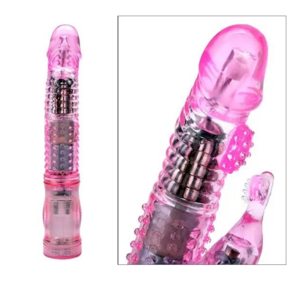 Slim Line Passion Wave Jack Rabbit - Thorn & Feather Sex Toy Canada