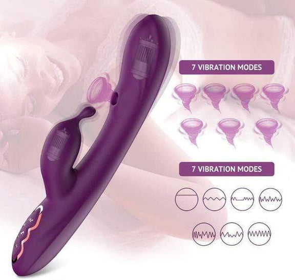 Tracy's Dog G-Spot Rabbit Vibrator Purple Alpha Rabbit - Thorn & Feather Sex Toy Canada