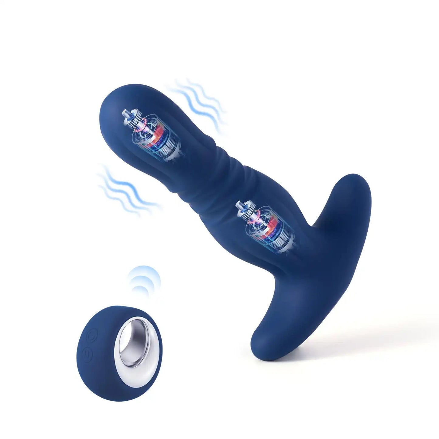 AGAS Thrusting Butt Plug with Remote Control
