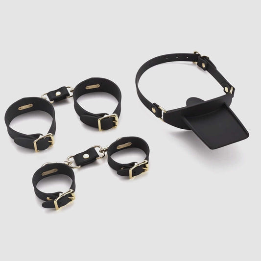 Bite Tray Handcuffs and Footcuffs Suit - Thorn & Feather Sex Toy Canada