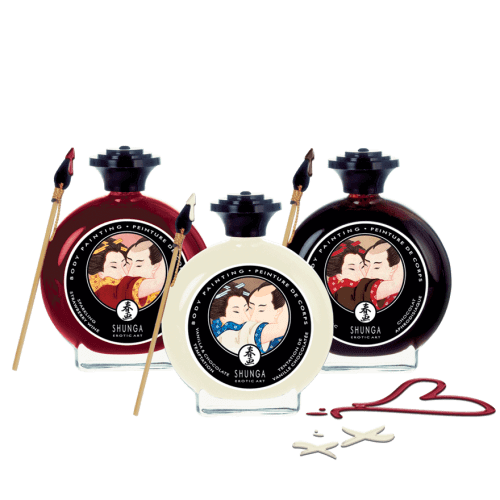 Shunga Edible Body Painting - 100 ml / 3.5 fl. oz. - Thorn & Feather Sex Toy Canada