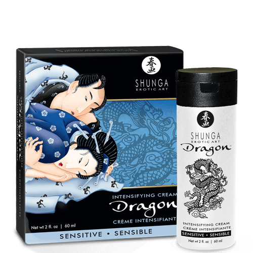Shunga Dragon™ Sensitive Intensifying Cream For Couple - 60 ml / 2 fl. oz. - Thorn & Feather Sex Toy Canada