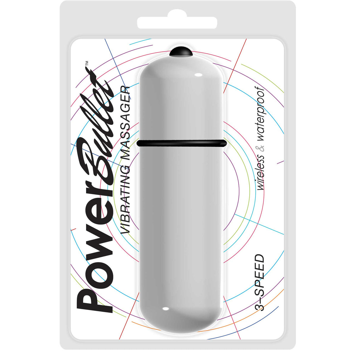 Power Bullet 3-Speed 6-inch Bullet Vibrator - White - Thorn & Feather Sex Toy Canada