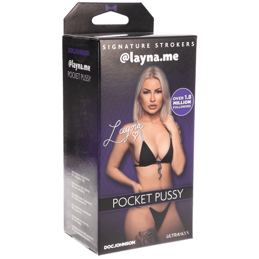 Signature Strokers @layna.me ULTRASKYN Pocket Pussy - Thorn & Feather Sex Toy Canada