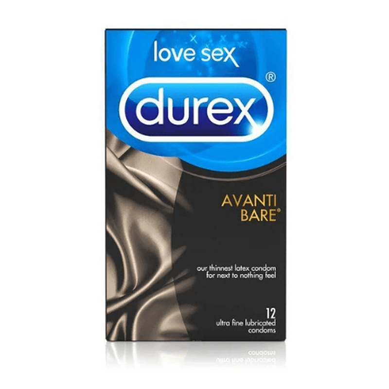Durex Avanti Bare Sensations - 12 pack - Thorn & Feather Sex Toy Canada