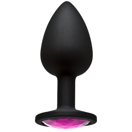 Booty Bling Plug - Pink, Small - Thorn & Feather Sex Toy Canada