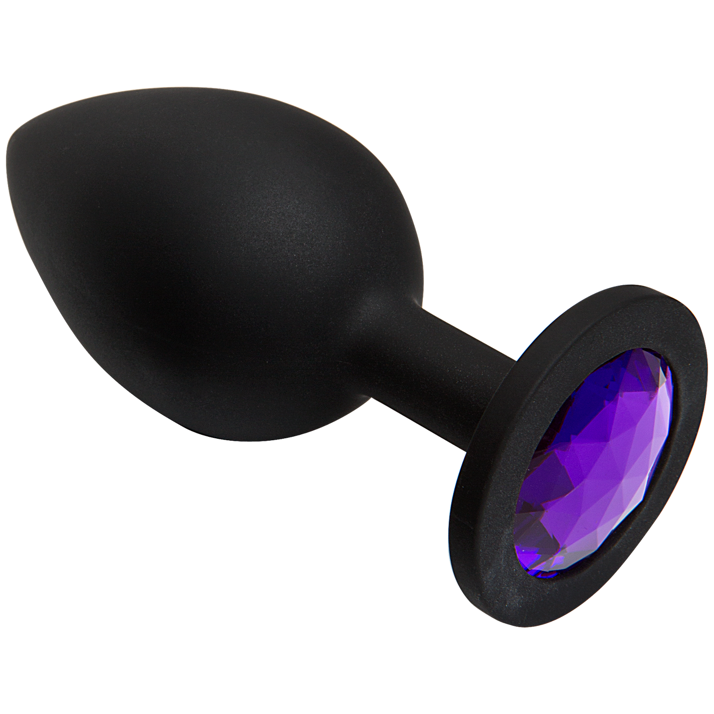 Booty Bling Plug - Purple, Large - Thorn & Feather Sex Toy Canada
