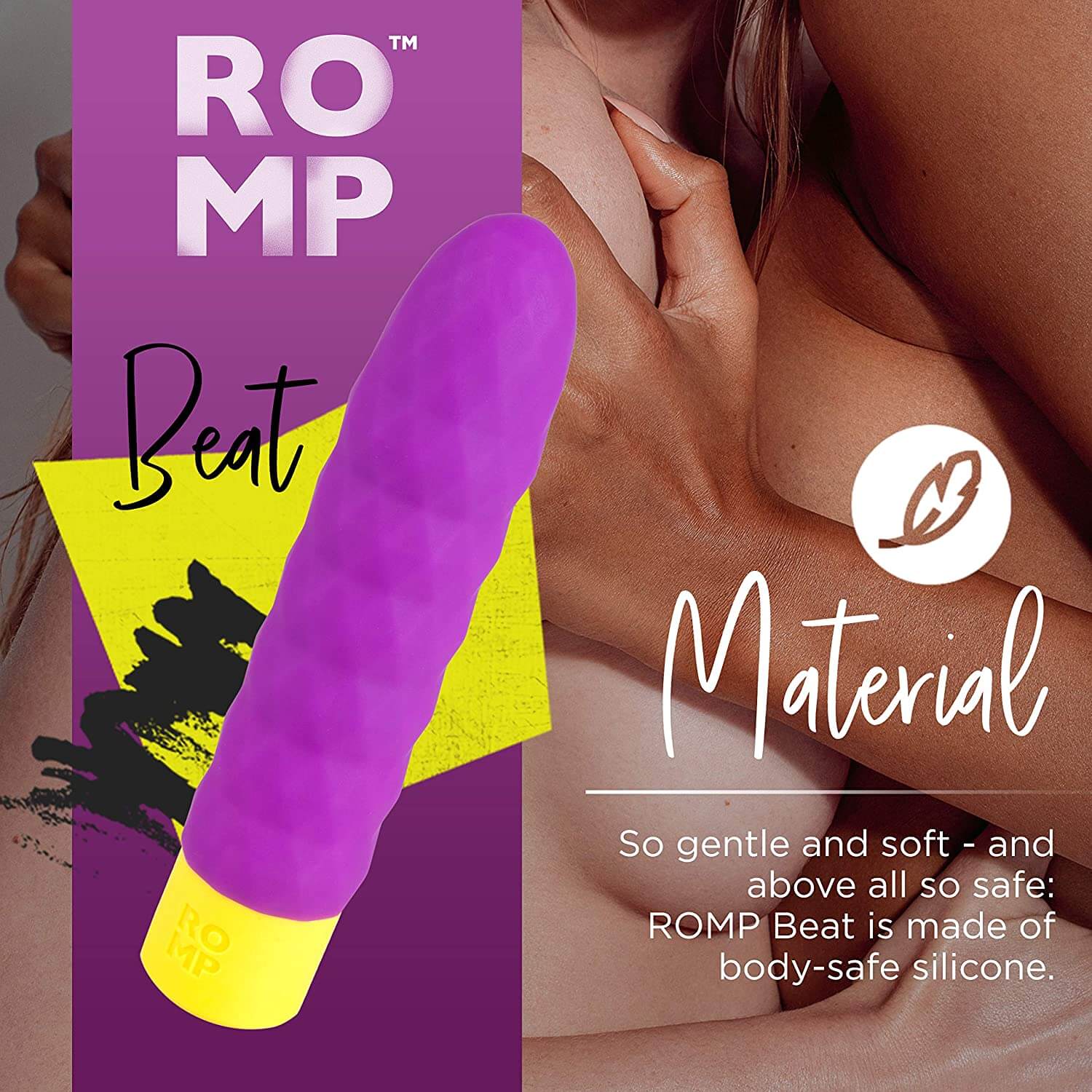 Romp Beat Bullet Vibrator - Purple - Thorn & Feather Sex Toy Canada