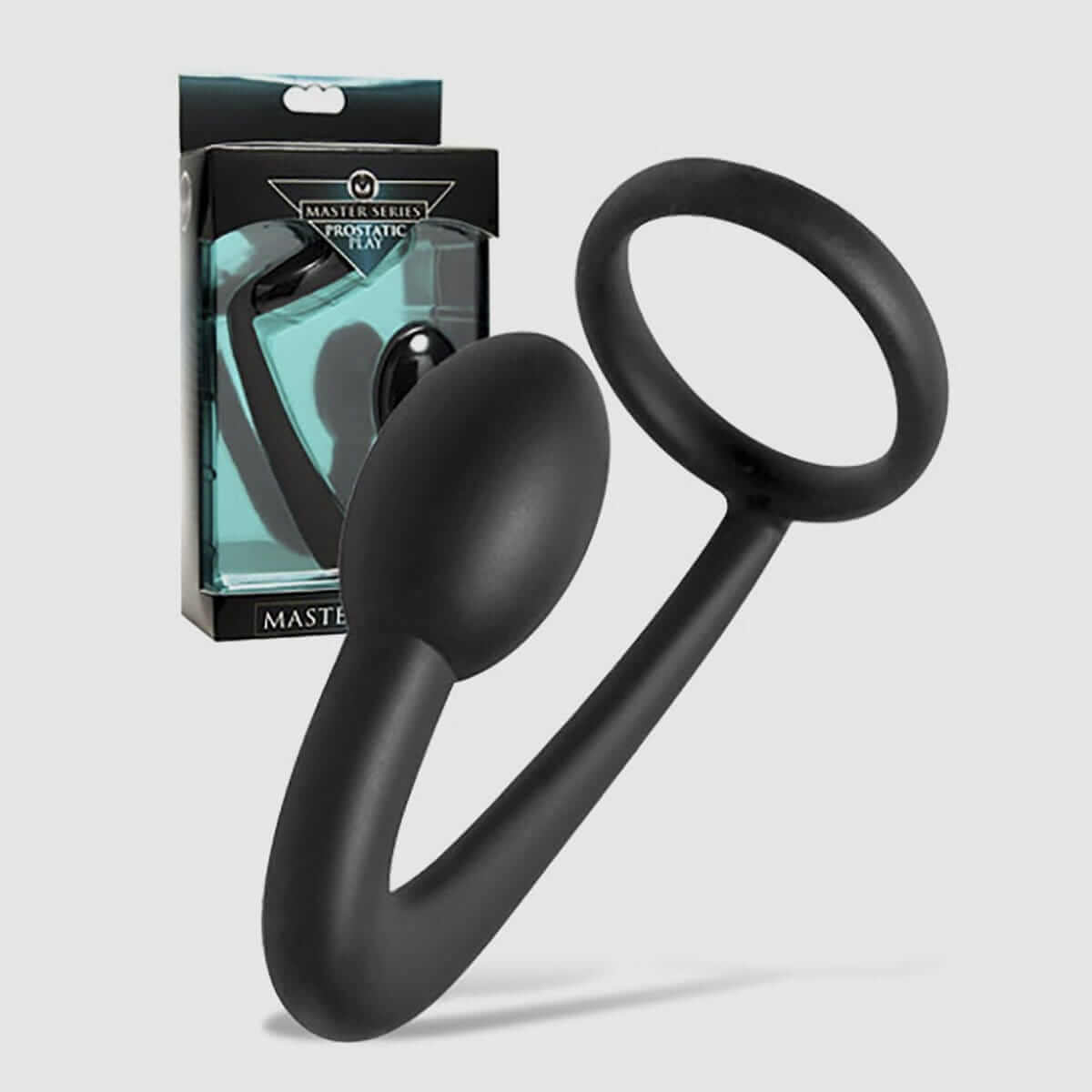 Prostatic Play Explorer Silicone Cock Ring and Prostate Plug - Thorn & Feather Sex Toy Canada