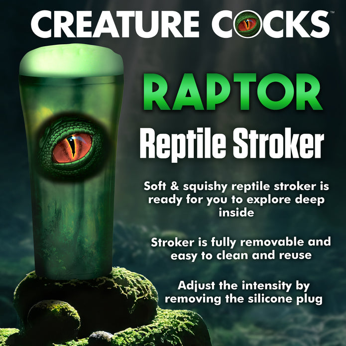 Raptor Reptile Creature Stroker