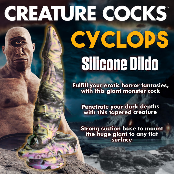 Cyclops Monster Silicone Creature Dildo