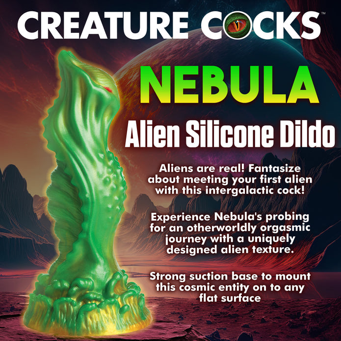 Nebula Alien Silicone Creature Dildo