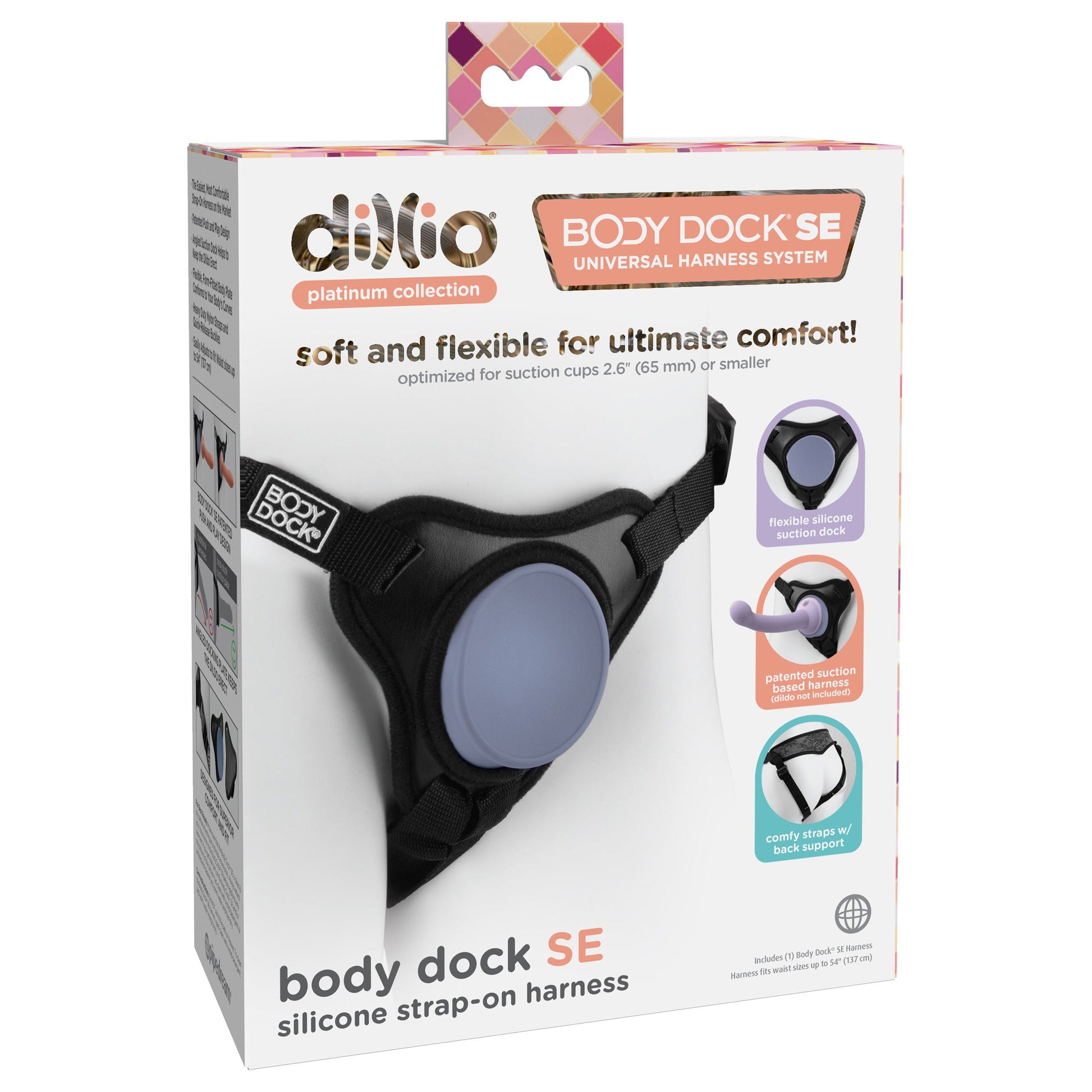 Dillio Platinum Body Dock SE Strap On Harness - Thorn & Feather Sex Toy Canada