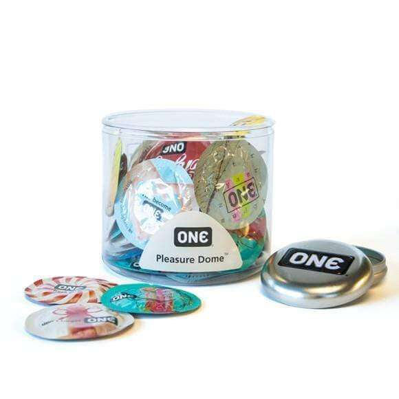 ONE Pleasure Dome Condoms - Bulk Each - Thorn & Feather Sex Toy Canada
