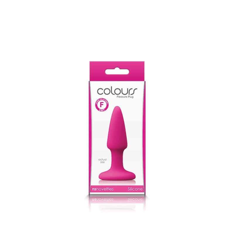 Colours Pleasures Mini Plug - Pink - Thorn & Feather Sex Toy Canada