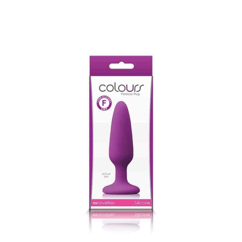 Colours Pleasures Small Plug - Purple - Thorn & Feather Sex Toy Canada