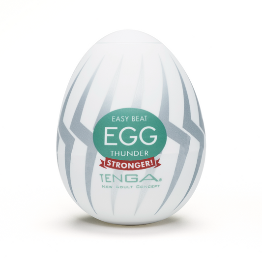 Tenga EGG Strong Sensations - Thunder - Thorn & Feather Sex Toy Canada