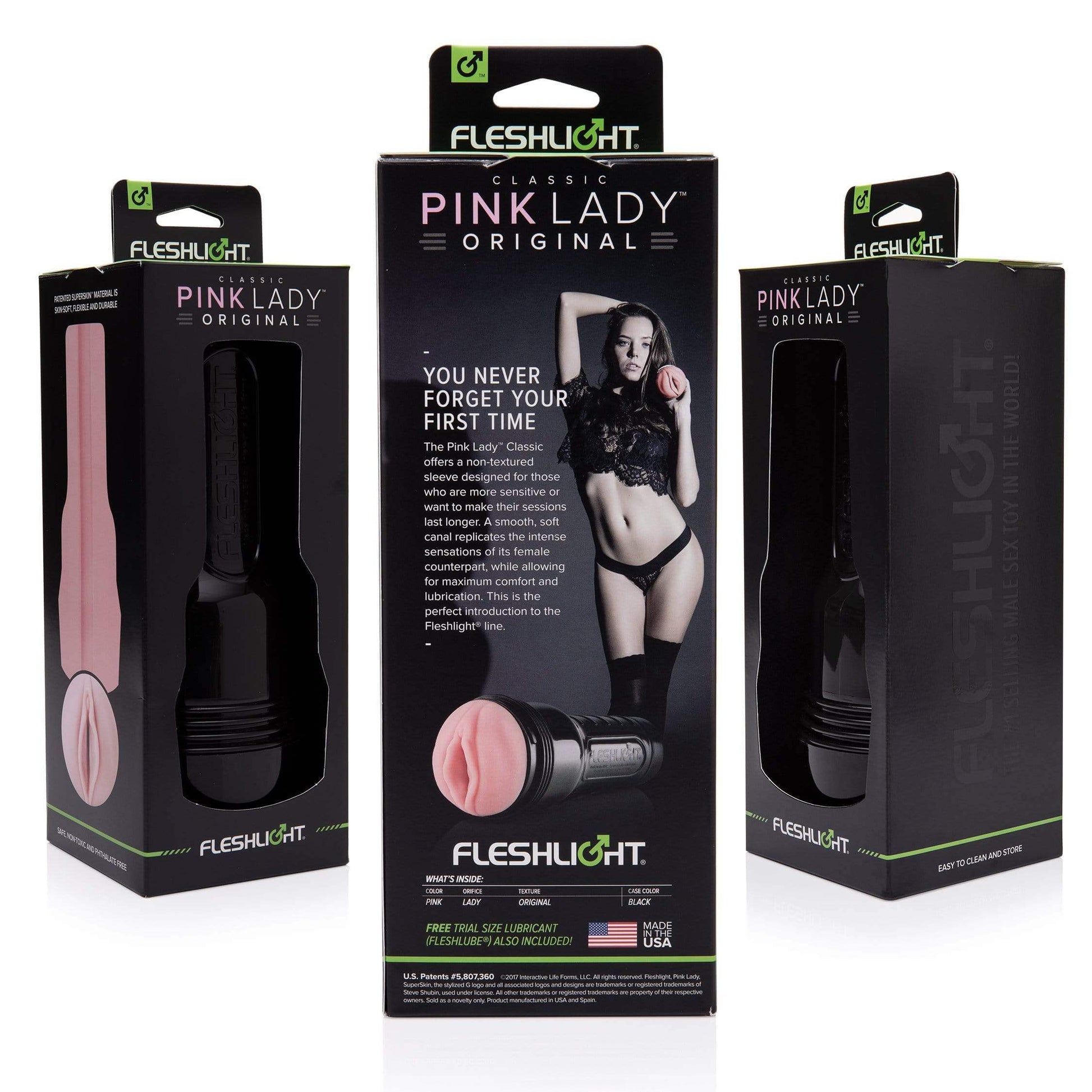 Fleshlight Pink Lady Original Pussy Masturbator - Thorn & Feather Sex Toy Canada