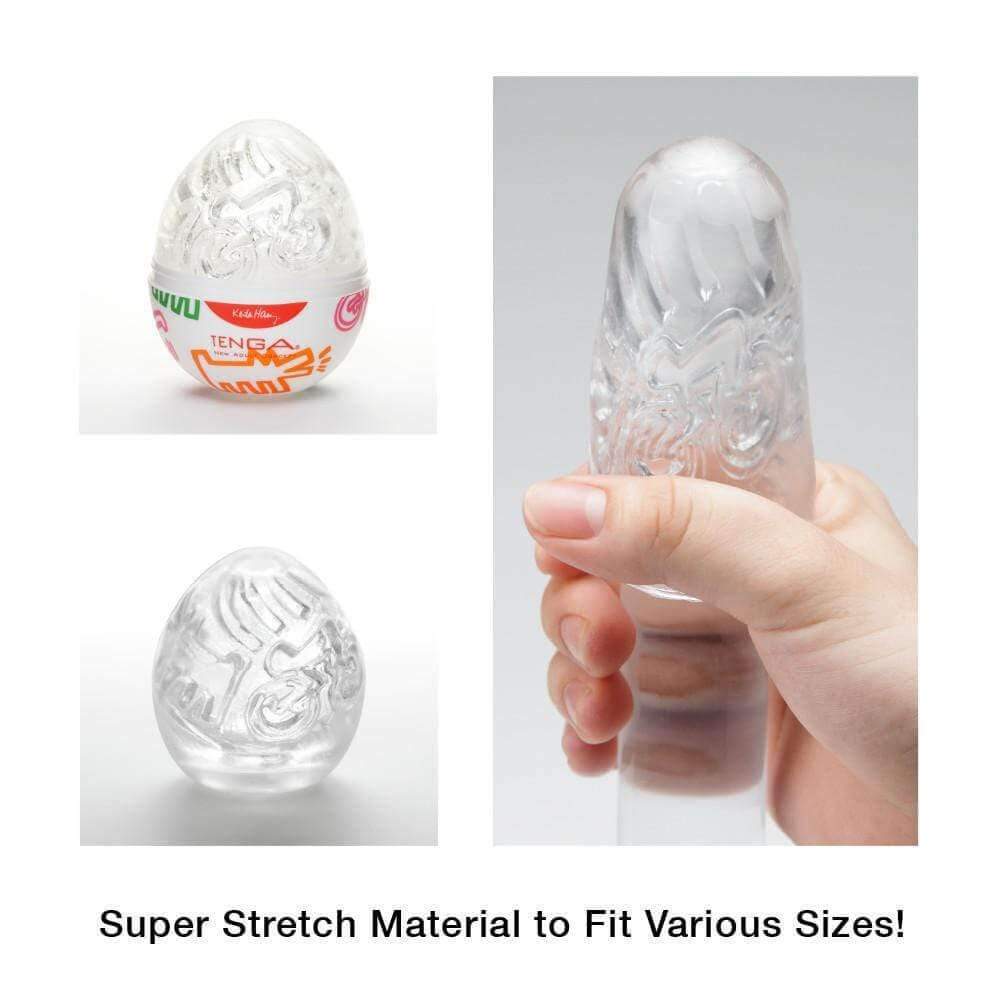 Tenga ✕ Keith Haring Egg Street - Thorn & Feather Sex Toy Canada