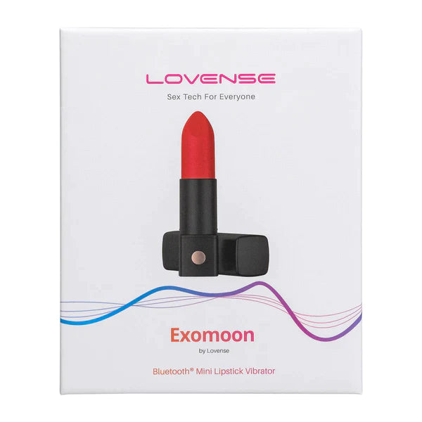 Lovense Exomoon Mini Lipstick Vibrator - Thorn & Feather Sex Toy Canada