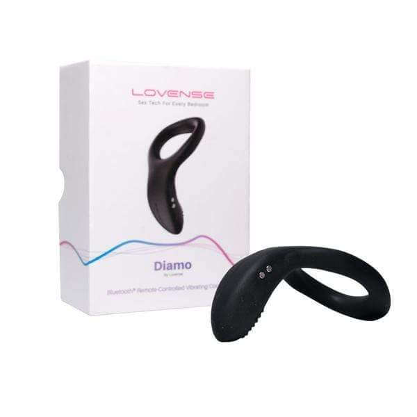 Lovense Diamo Vibrating Bluetooth Cock Ring - Thorn & Feather Sex Toy Canada