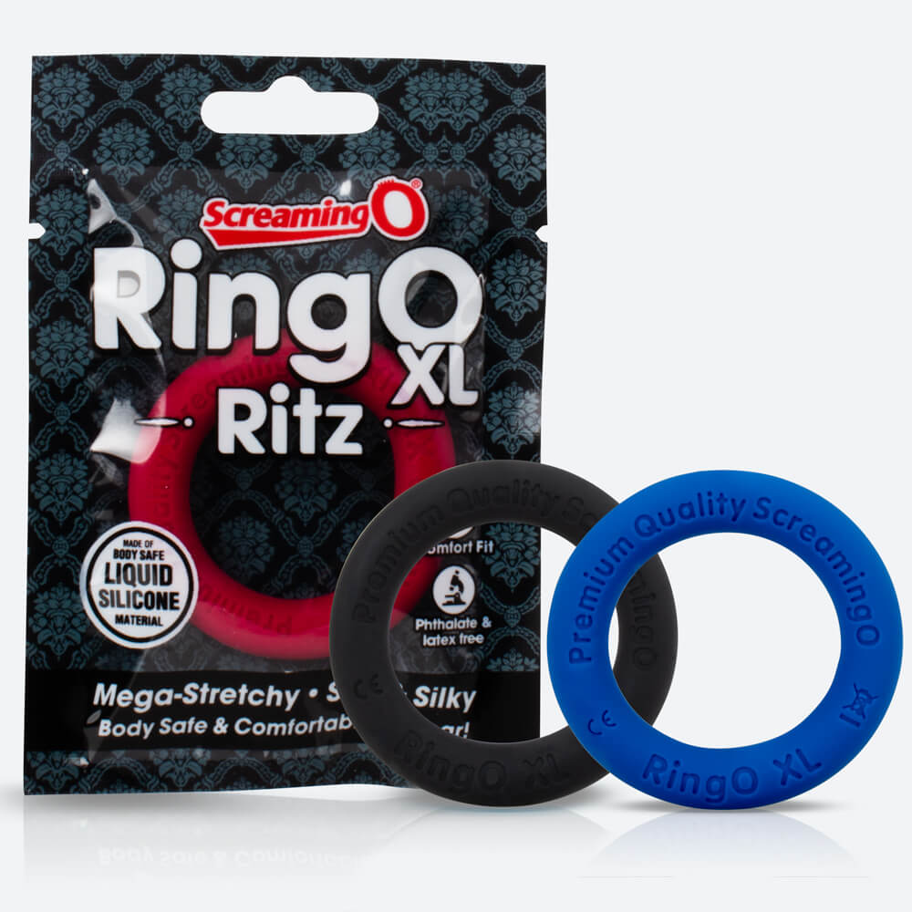 Anneau pénien en silicone Ring O Ritz XL
