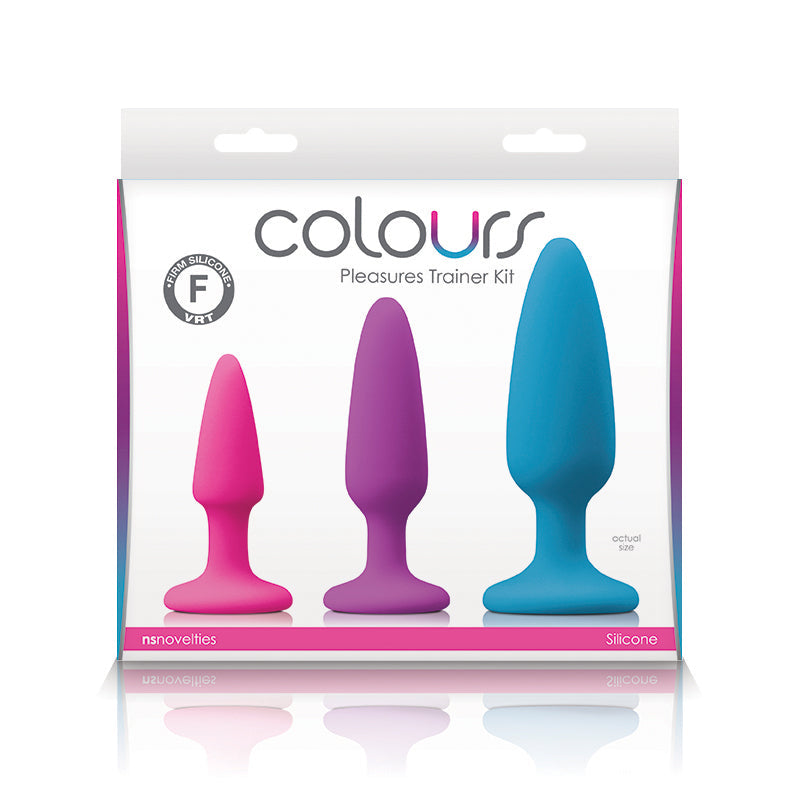 Colours Pleasures Trainer Plug Kit - Multicolor - Thorn & Feather Sex Toy Canada