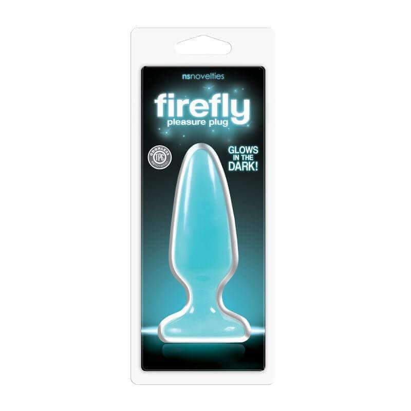 Firefly Pleasure Plug - Medium, Blue - Thorn & Feather Sex Toy Canada