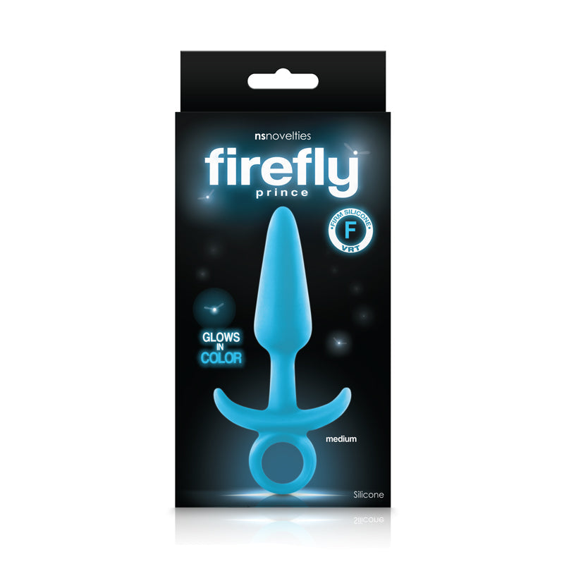 Firefly Prince Anal Plug - Medium, Blue - Thorn & Feather Sex Toy Canada