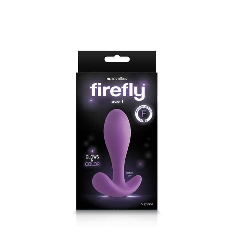 Firefly Ace I Pleasure Plug - Purple - Thorn & Feather Sex Toy Canada