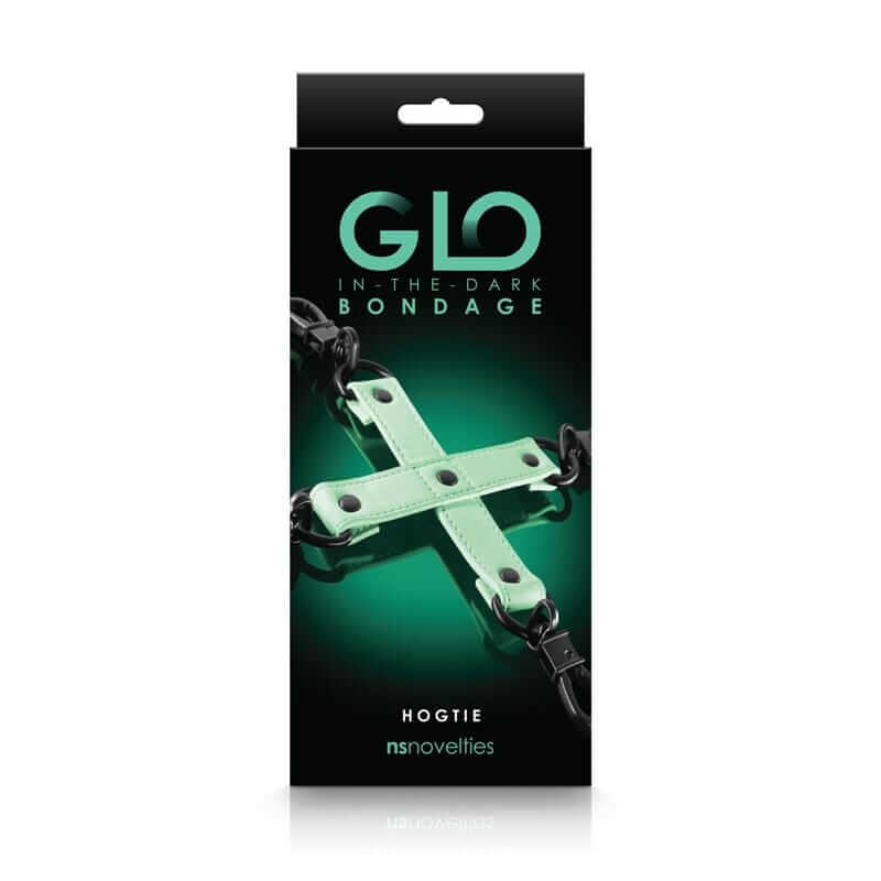 GLO Bondage Hog Tie - Green - Thorn & Feather Sex Toy Canada