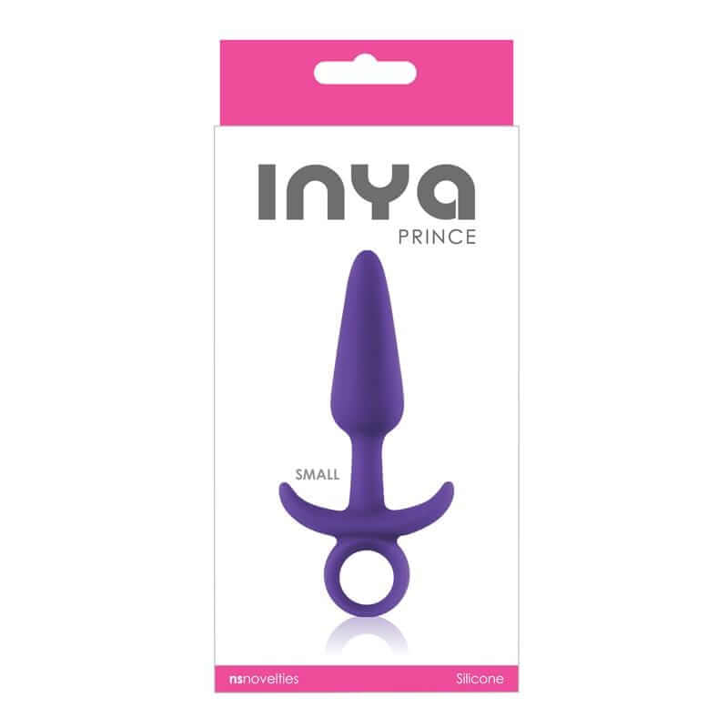 INYA Prince Anal Plug - Small, Purple - Thorn & Feather Sex Toy Canada