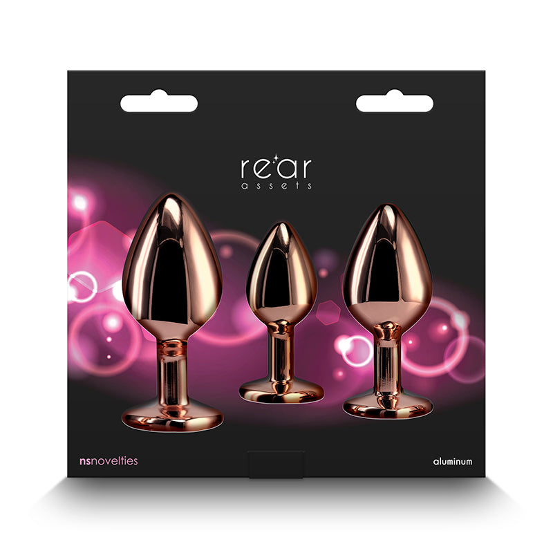 Rear Assets Trainer Kit - Rose Gold, Pink - Thorn & Feather Sex Toy Canada