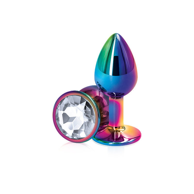 Rear Assets Multicolour Anal Butt - Clear, Small - Thorn & Feather Sex Toy Canada